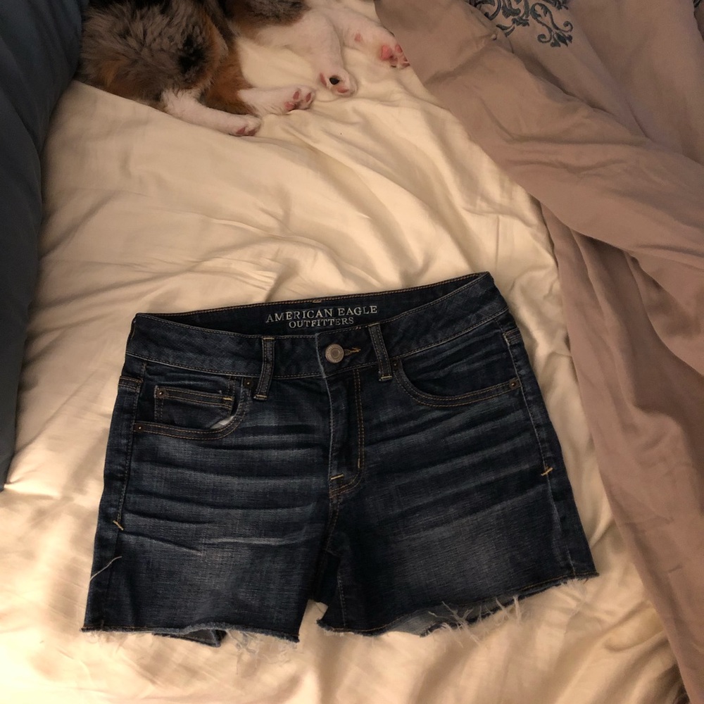American eagle denim shorts size 6